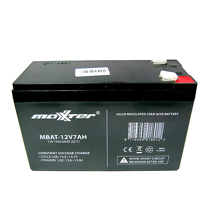 Аккумулятор свинцово-кислотный Maxxter  MBAT-12V7Ah (12V,7.0Ah) large popup