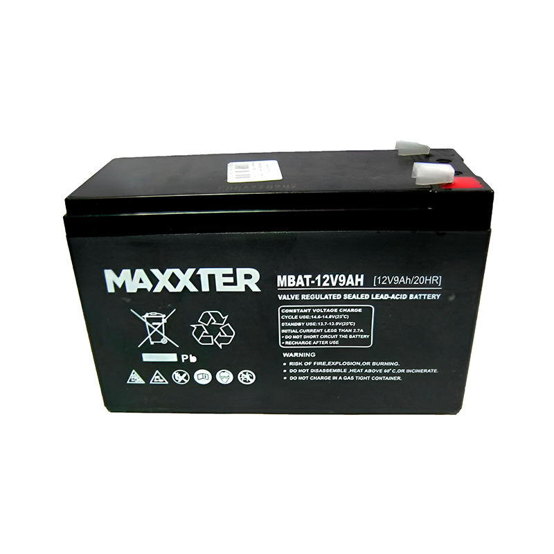 Акумулятор свинцево-кислотний Maxxter  MBAT-12V9,0Ah (12V,9,0Ah) large popup