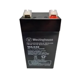 Акумулятор свинцево-кислотний Westinghouse 4V-4,0Ah