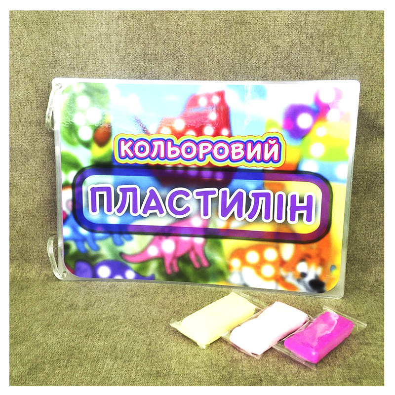 Альбом на липучках &#039;Кольоровий пластилін&#039; (PS-0004) large popup