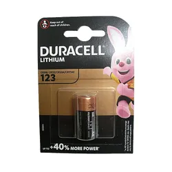 Батарейка CR 123A Duracell 3V Lithium 1шт.