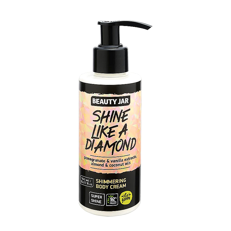 Beauty Jar Крем для тіла з блискітками Shine Like A Diamond 150 мл large popup