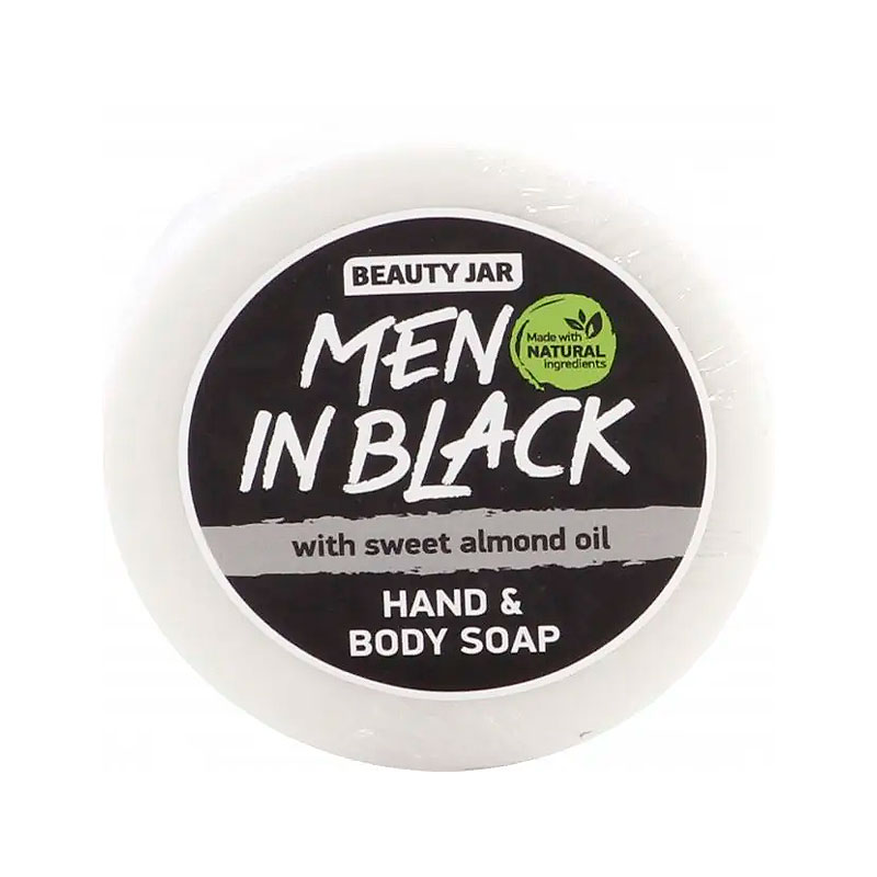 Beauty Jar Мило чоловіче для рук і тіла Men In Black 80 гр large popup