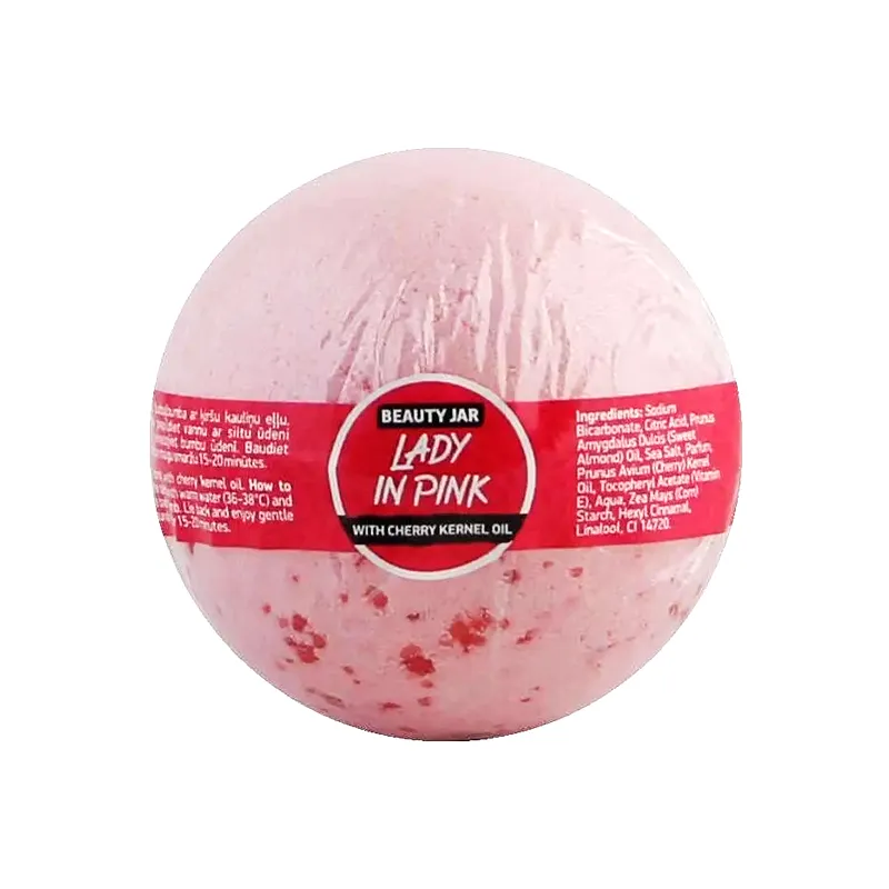 Beauty Jar Бомбочка для ванны Lady In Pink 200 г