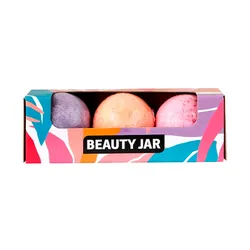 Beauty Jar Набір 3 бомбочки для ванны 345 г