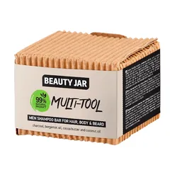 Beauty Jar Шампунь чоловічий для волосся тіла та бороди MultiTool 60 г