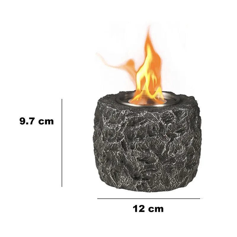 Біокамін настільний ROCK 12*12*9,7 см