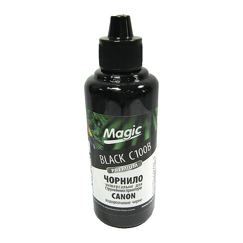 Чорнило Magic універсальне Canon black 100ml large popup