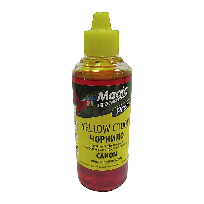 Чорнило Magic універсальне Canon Yellow 100ml large popup