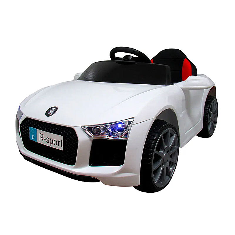 Дитячий автомобіль R-SPORT акумуляторний кабріолет білий Cabrio B4 (Cabrio B4) large popup