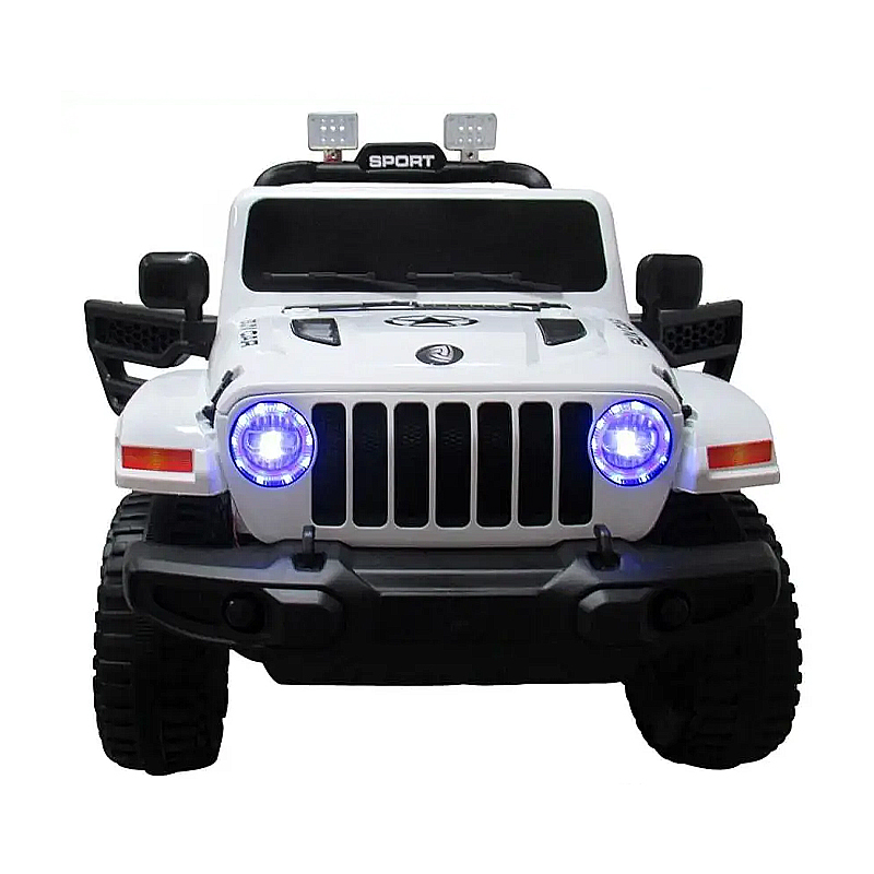 Дитячий автомобіль Великий Jeep HAMER X10 Білий (HAMER TS-159 X10) large popup