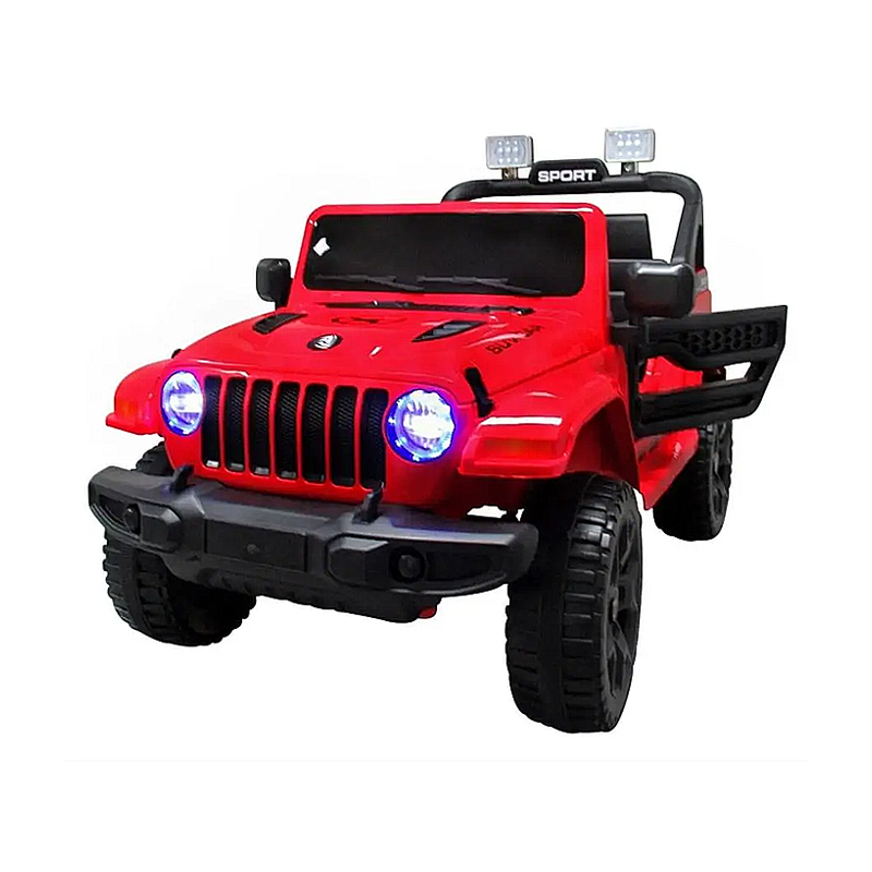 Дитячий автомобіль Великий Jeep HAMER X10 червоний (HAMER TS-159 X10) large popup