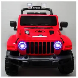 Дитячий автомобіль Великий Jeep HAMER X10 червоний (HAMER TS-159 X10) thumbnail