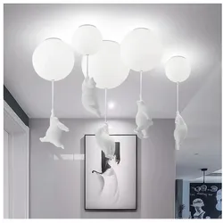 ДИВОВИЖНА СЕРІЯ BEAR BALLOONS FLUSH MOUNT1