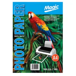 Фотопапір Magic A4 double Matte/Matte Paper 100л 140г/м2 двосторонній матовий.