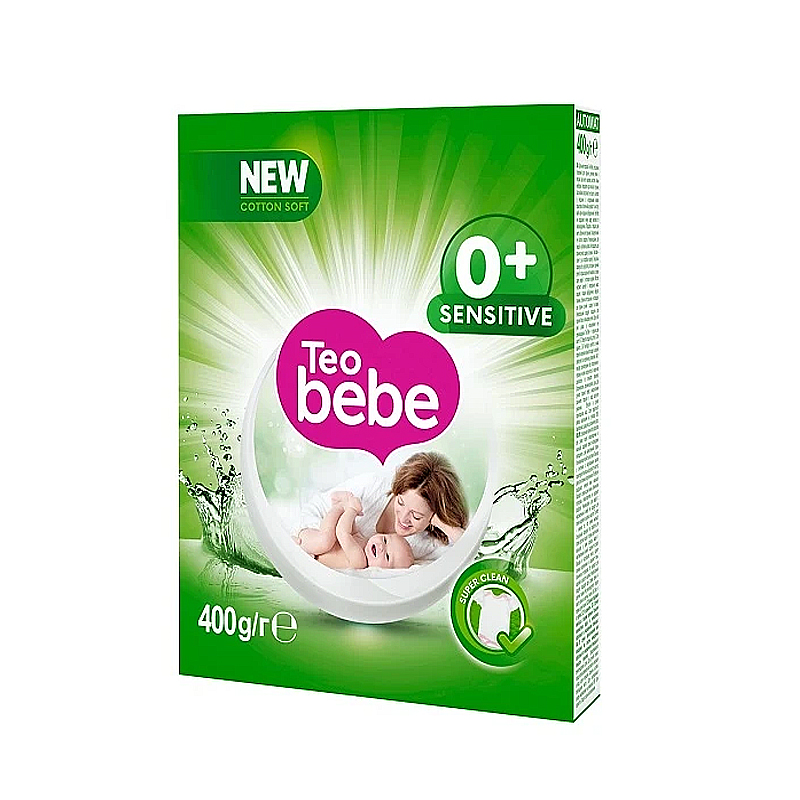 Пральний порошок Teo Bebe Sensetive Cotton Soft 400 г. (01039) large popup