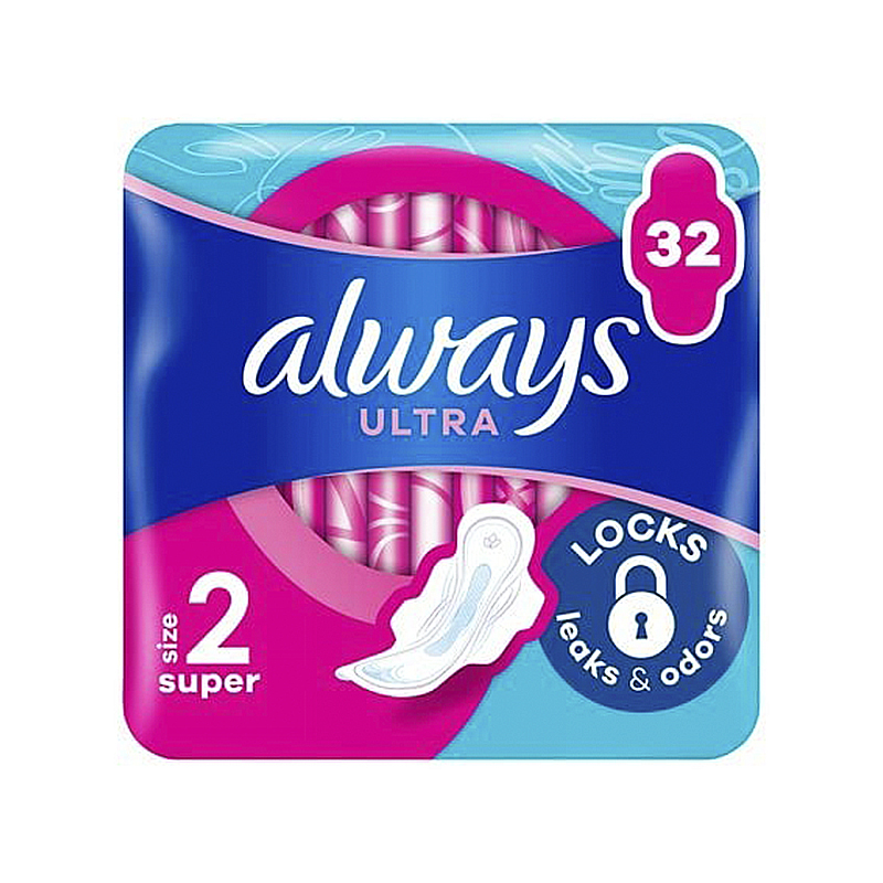 Гігієнічні прокладки Always Super Quadro 32 шт. large popup