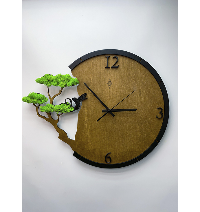 Годинник &quot;Бонсай&quot; Clock &quot;Bonsai&quot;, 35 см. large popup