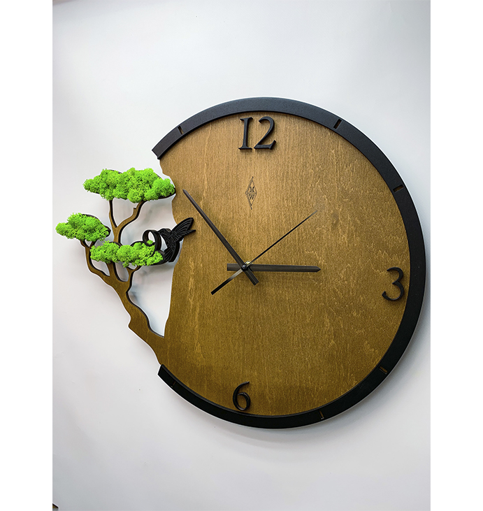 Годинник &quot;Бонсай&quot; Clock &quot;Bonsai&quot;, 35 см. large popup