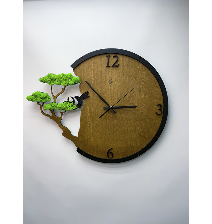 Годинник &quot;Бонсай&quot; Clock &quot;Bonsai&quot;, 35 см. large popup