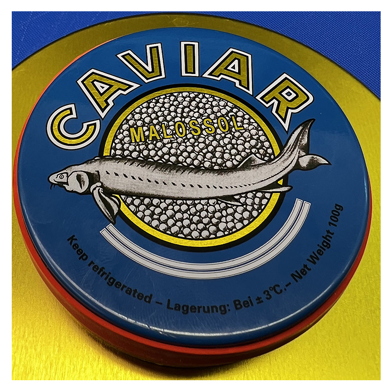 Ікра осетрова забійна  CAVIAR USA М/Б, 100 г. large popup