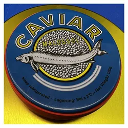 Ікра осетрова забійна  CAVIAR USA М/Б, 100 г.