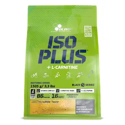 Ізотоник - Енергетик  Iso Plus powder 1500 g (Orange)