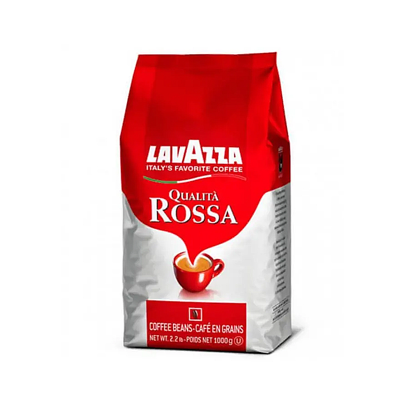 Кава зернова Lavazza Qualita Rossa,1 кг , Італія (ОРИГІНАЛ) large popup