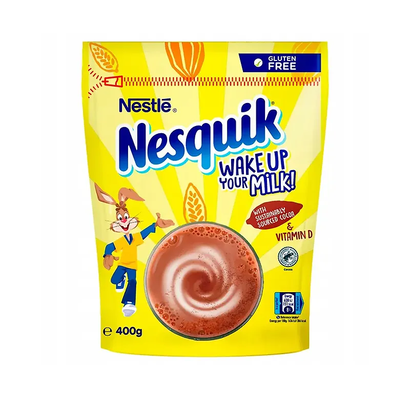 Какао розчинний напій Несквік Nesquik, 400г, для дітей, Німеччина