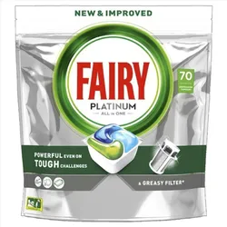 Капсули для посудомийної машини Fairy Platinum 70 шт.