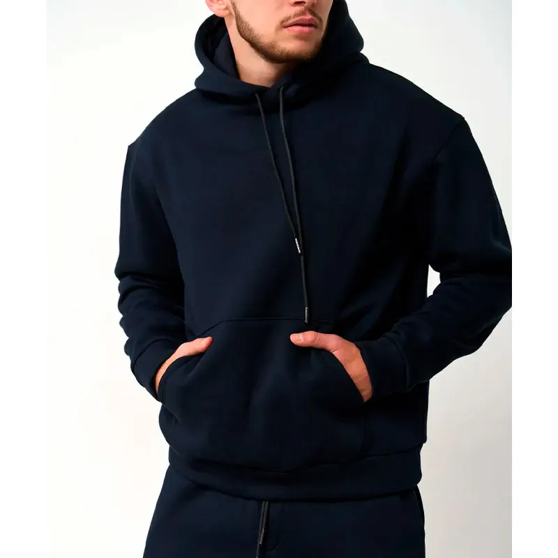 Костюм Handy wear чоловічий HW hood трьохнитка на флісі, осінь зима, синій, р.2XL (3019)