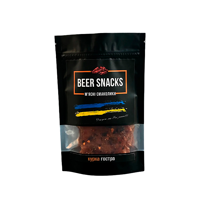 Курячі джерки Beer Snacks гострі 1000г large popup