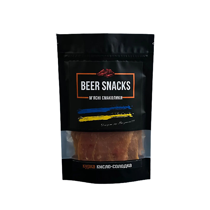 Курячі джерки Beer Snacks кисло-солодкі 100г large popup