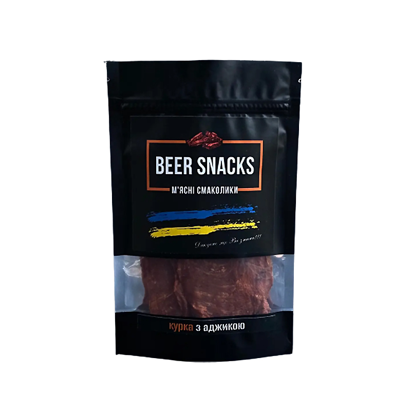 Курячі джерки Beer Snacks з аджикою 500г large popup