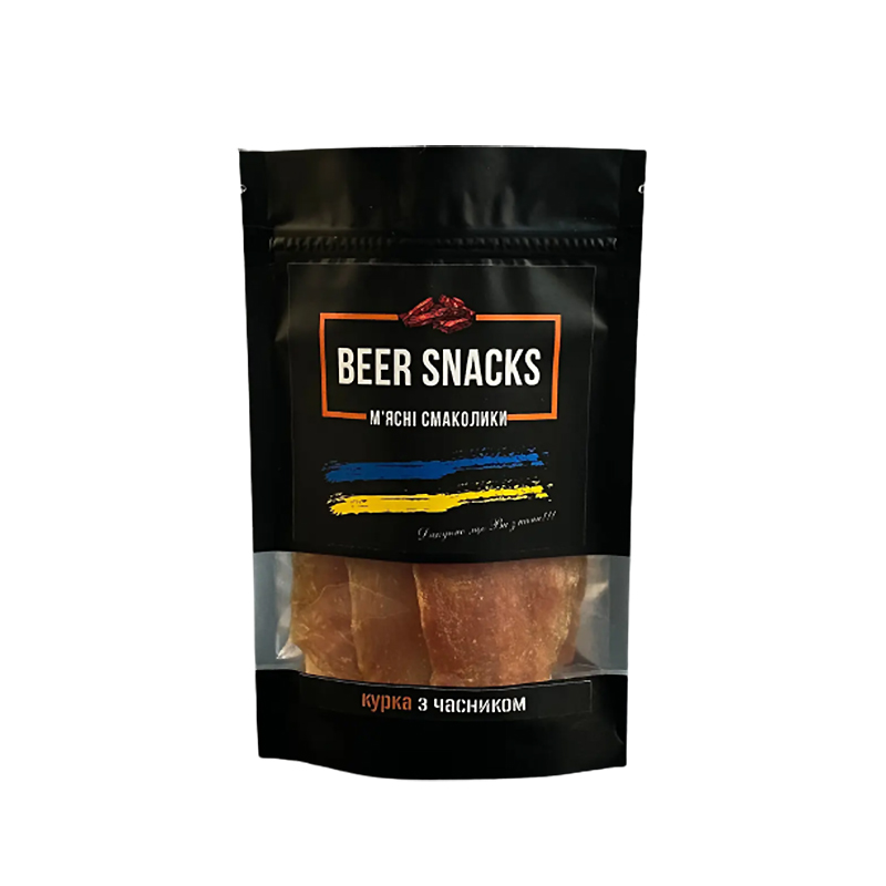 Курячі джерки Beer Snacks з часником 1000г large popup