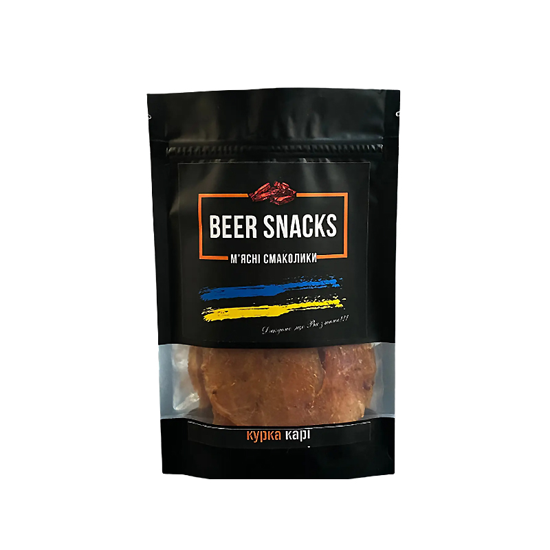 Курячі джерки Beer Snacks з карі 1000г large popup