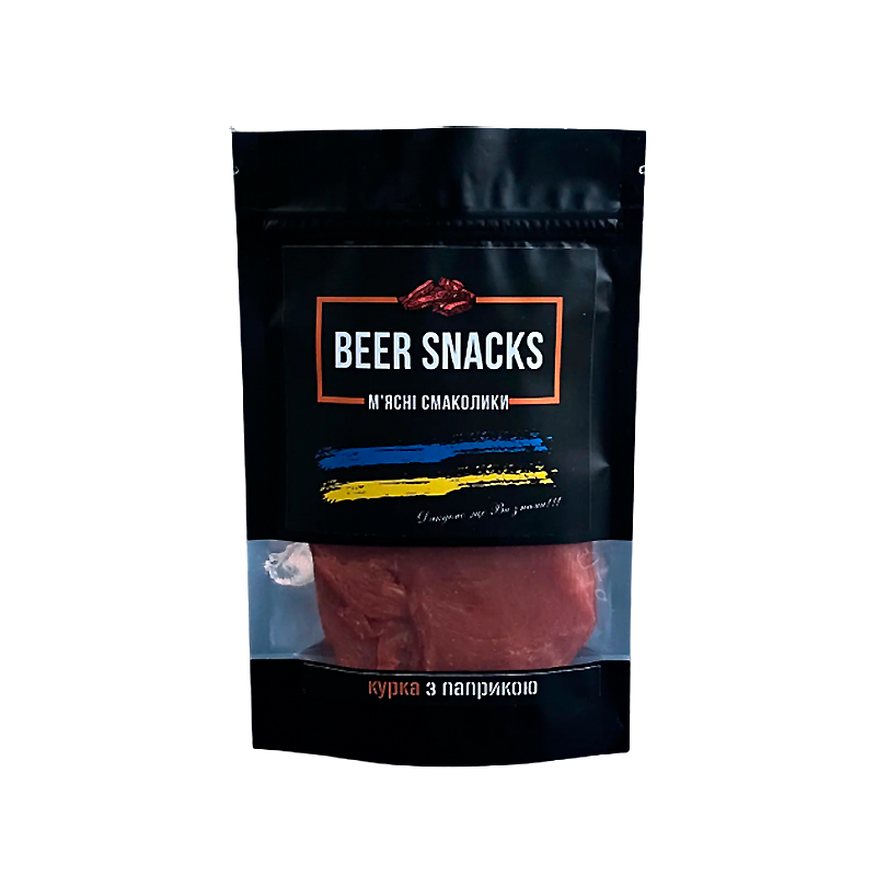 Курячі джерки Beer Snacks з паприкою 100г large popup