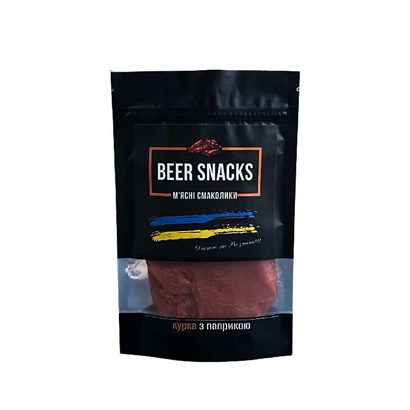 Курячі джерки Beer Snacks з паприкою 500г large popup