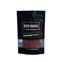 КУРЯЧІ ДЖЕРКИ BEER SNACKS З ПАПРИКОЮ