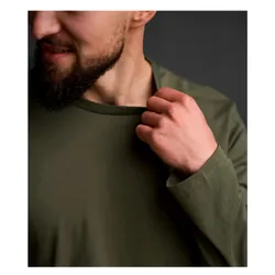 Лонгслів Handy Wear чоловічий Cotton Basic хакі, р.2XL (0647) thumbnail