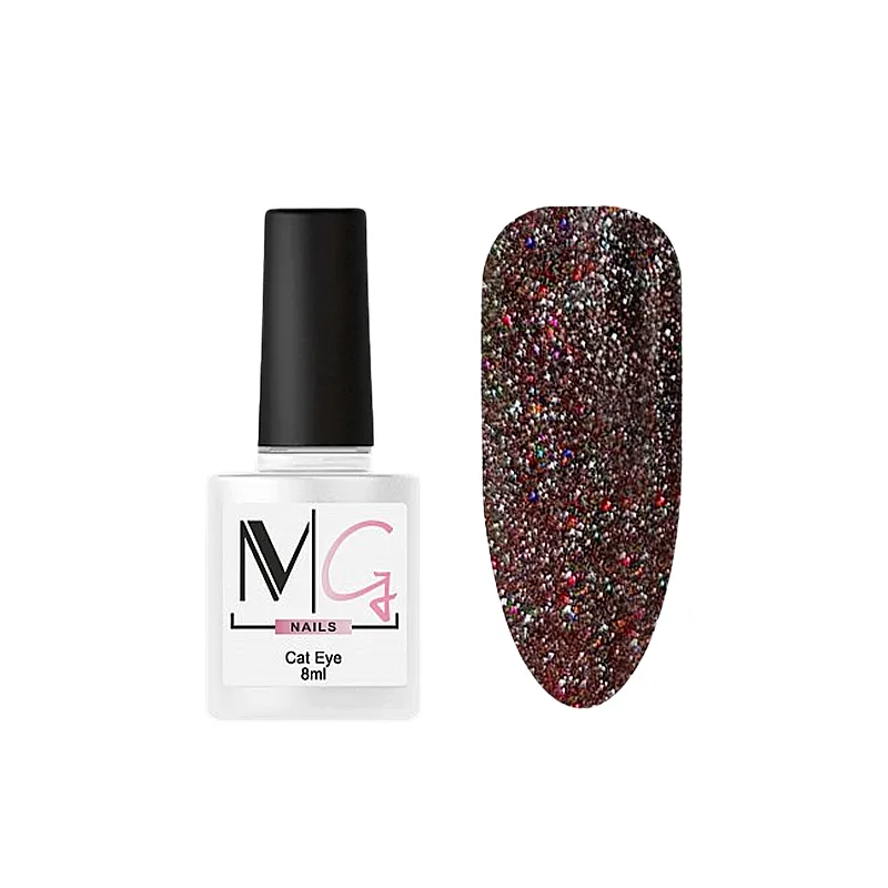 Гель-лак MG Nails Cat`s eye Shine №10, 8 мл