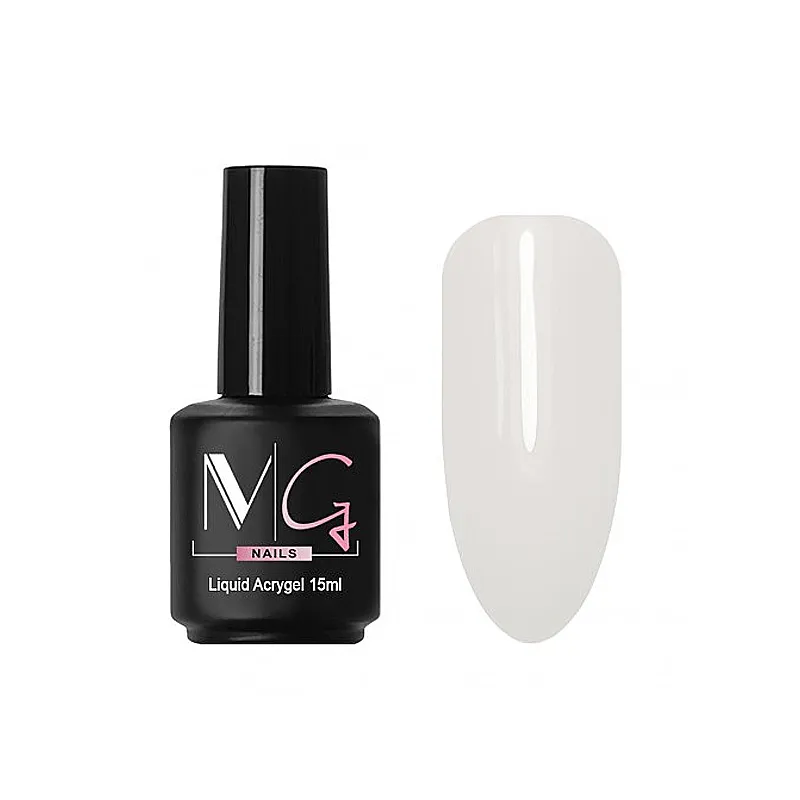 Рідкий акрігель MG Nails 01 Clear, 15 мл