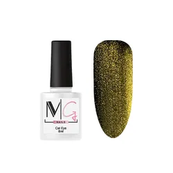 Гель-лак MG Nails Cat`s eye Gold, 8 мл