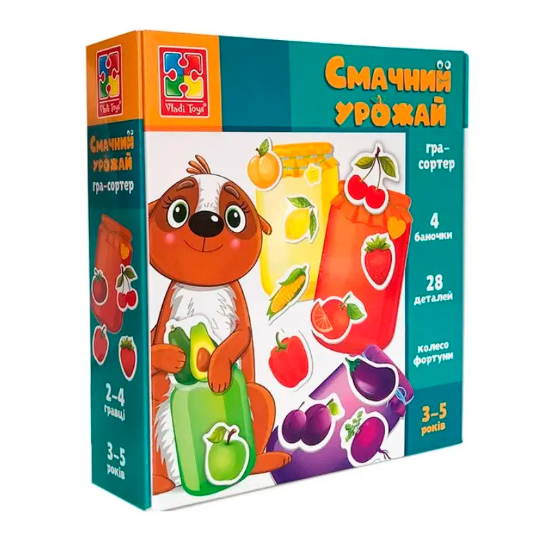 Міні-розвивашка сортер &#039;Смачний урожай&#039; (VT1804-41) large popup