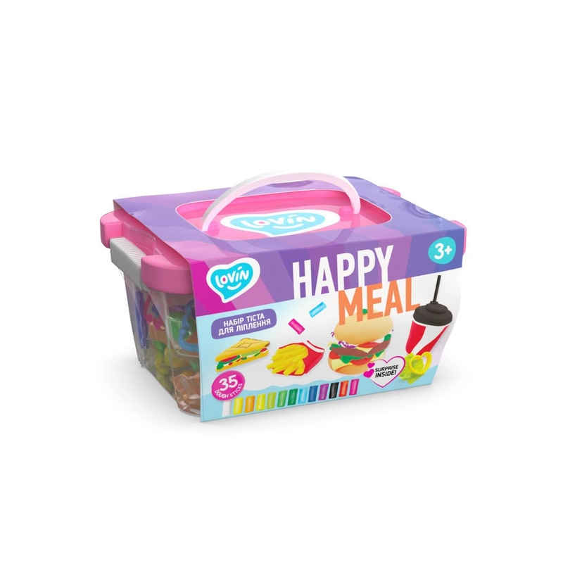 Набір тіста для ліплення Happy meal TM Lovin (41137) (M100098) large popup