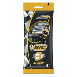 Набір бритв без змінних катриджів BIC Action 3, 4 шт