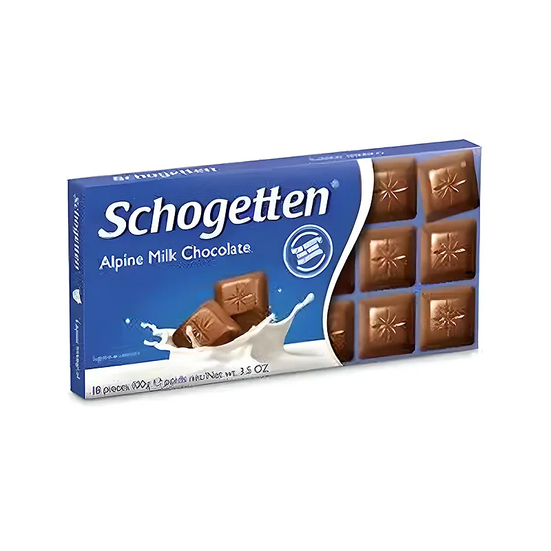 Німецький шоколад молочний Schogetten Alpine Milk Chocolate, 100 г