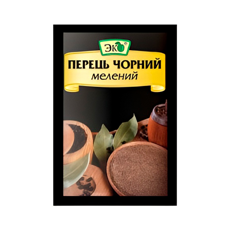 Перець ЕКО ЧОРНИЙ МЕЛЕНИЙ, 20 г. large popup