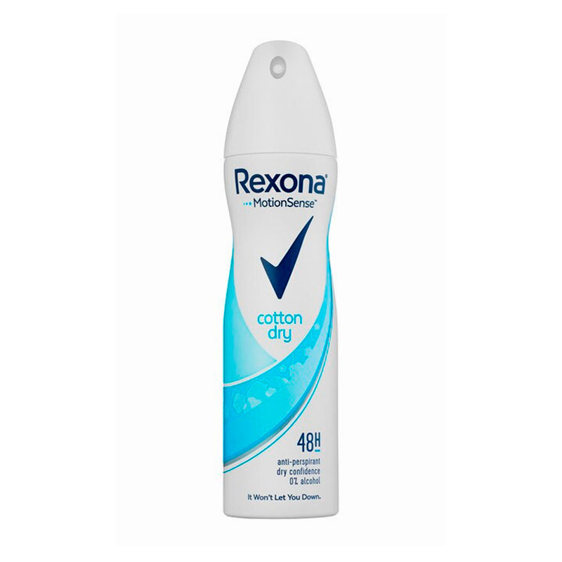 Антиперспирант-спрей жіночий Rexona Motion Sense Cotton Dry 48H Легкість Хлопка, 150 мл large popup