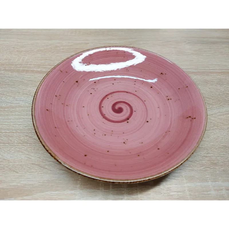 Порцеляновий сервіз TULU SPIRAL PINK 24 предмета (DN24-SPIRAL PINK)